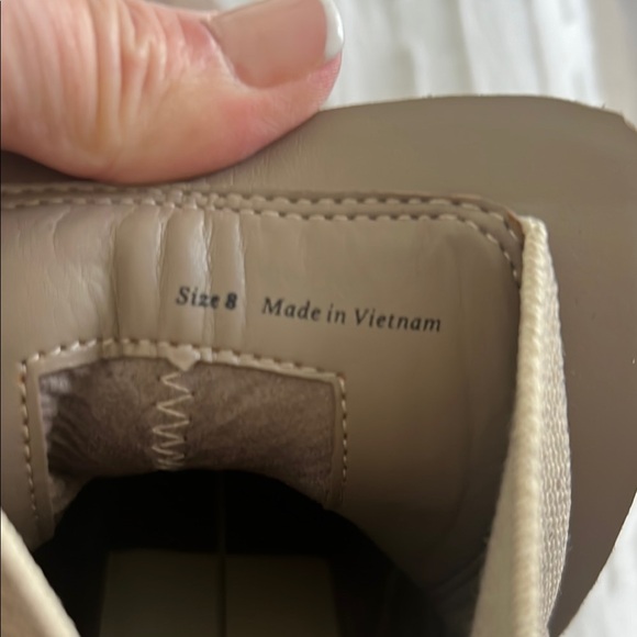 Women's Tan Suede Ankle Boots - Picture 7 of 7